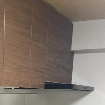 大阪市平野区マンションレンジフード施工