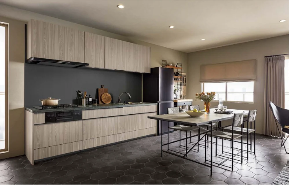 平野区東住吉区で選ばれるI型キッチン