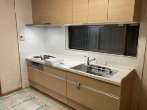 築36年の床を24mm合板で再生！平野区キッチン入替工事（LIXILノクト）事例