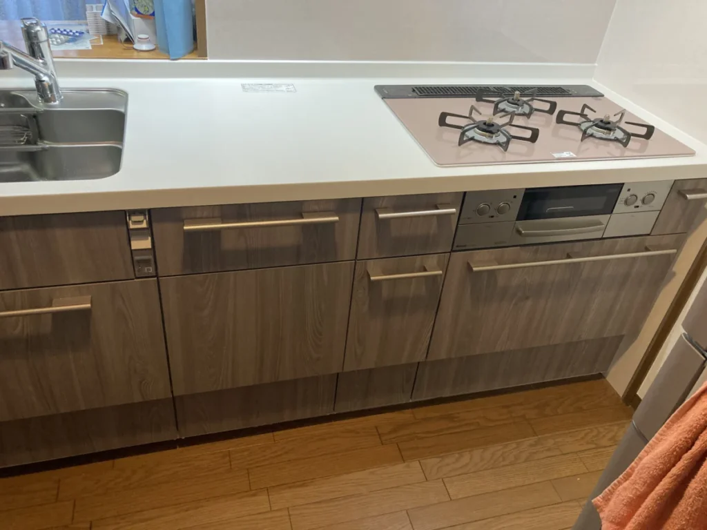 キッチンコンセント付キッチンの一例