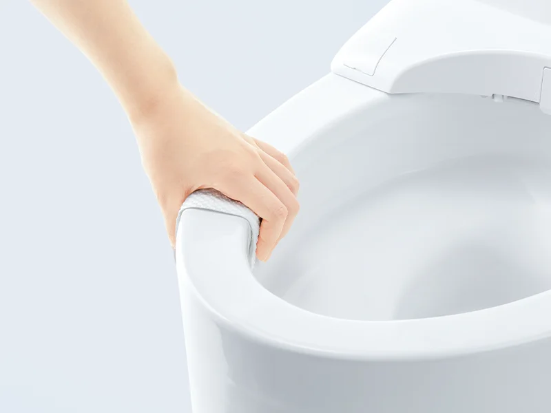 ピュアレストEXのフチ形状